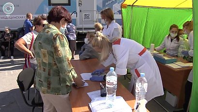 Передвижные диагностические комплексы отправились в районы Новосибирской области