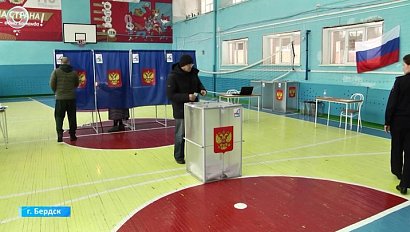 Явка в Бердске за три дня выборов составила 60,5%