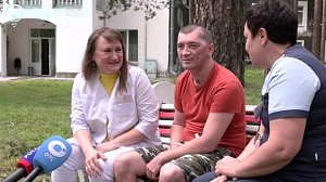 Участник СВО, получивший черепно-мозговую травму, проходит курс реабилитации в Новосибирске