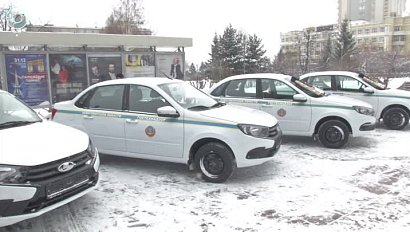Инспекция гостехнадзора Новосибирской области получила новые автомобили