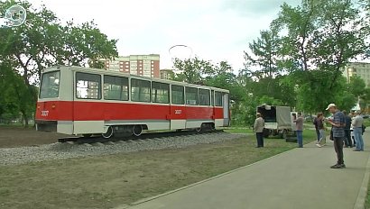 Трамвай №13 превратили в достопримечательность Новосибирска