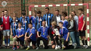 Турнир по мини-футболу между школами Юго-Западного жилмассива прошёл в Новосибирске
