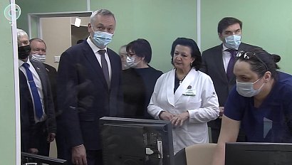 Ясли-сад, центр онкологической помощи и виртуальный концертный зал открыли в Бердске