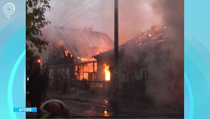 Пенсионер погиб на пожаре в Искитимском районе