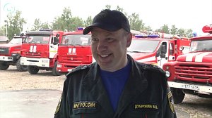 Пожарные из Бердска победили в соревнованиях по скоростному маневрированию