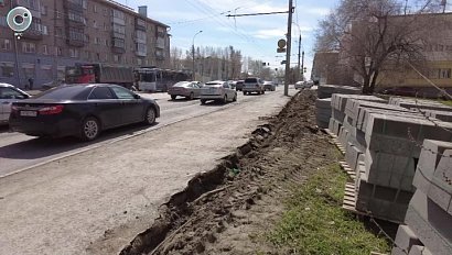 Масштабные дорожные работы начались в Новосибирске