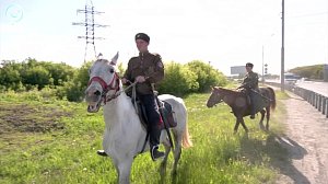 Казаки отправились в конный поход в Монголию