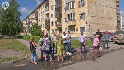 Качество ремонта дворов и дорог проверяют в Новосибирске