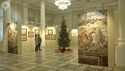 Работы Рафаэля выставили в Новосибирском краеведческом музее
