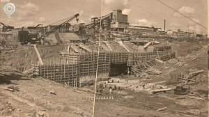 Исторические испытания: строительство Новосибирской ГЭС в 1956 году