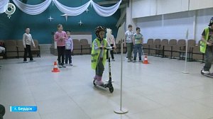 В Бердске школьникам рассказали о безопасном вождении самокатов