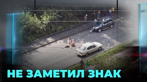 Коммунальщики после смертельного ДТП спилили ветки, скрывающие дорожный знак