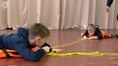 Школьникам рассказали о правилах безопасности на льду