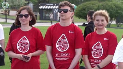 "Огонь жизни" зажгли в Новосибирске