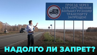 Жители маленького села устроили бунт против большегрузов