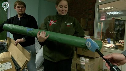 Волонтёры отправляют новую партию гуманитарной помощи