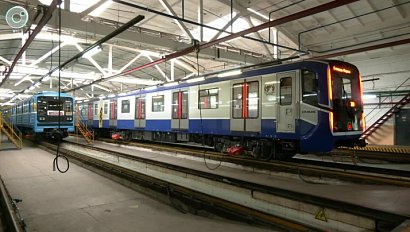 В Новосибирском метродепо строят участок для обслуживания новых составов "Ермак"