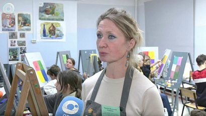 Школьники осваивают новые техники на смене "Керама Бердь"