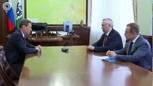 Андрей Травников и Александр Жуков обсудили поддержку региона