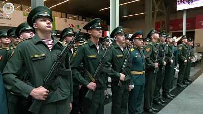 Курсанты Росгвардии приняли присягу в Новосибирске
