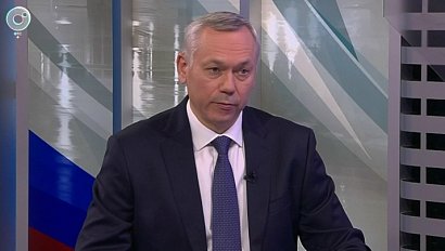 Губернатор Новосибирской области ответил на вопросы жителей в прямом эфире
