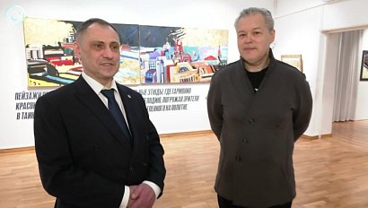 В Новосибирске открылась выставка Константина Петрова