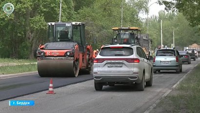 Ремонт дороги в Бердске ускорили после жалоб жителей