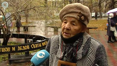 В Новосибирске отметили День белых журавлей у Монумента Славы