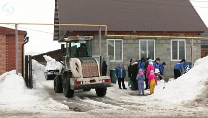 В Новосибирской области борются с паводком