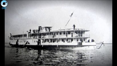 95 лет назад пароход “Совнарком” врезался в четвёртую опору железнодорожного моста