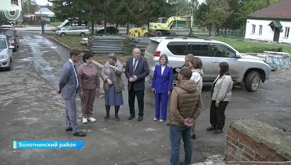 Капитальный ремонт школ в Болотнинском районе выходит на финишную прямую