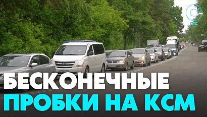 Жители Первомайки стоят в многокилометровых пробках из-за застройки