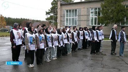 Бердск присоединился к акции "День белых журавлей"