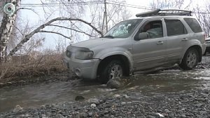 Жители Бердска рискуют остаться без общественного транспорта из-за состояния дороги