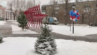 Новый сквер открыли в Дзержинском районе Новосибирска