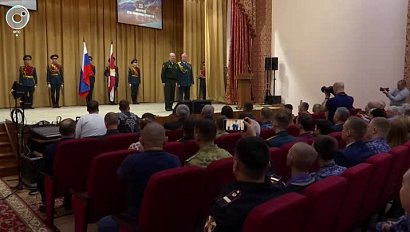В Новосибирске вручили государственные награды офицерам и бойцам отрядов спецназа Росгвардии