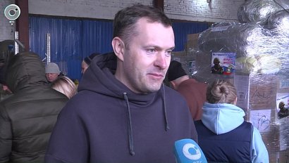 Бердск отправил 20 тонн гуманитарной помощи на фронт