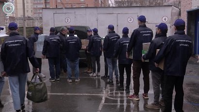 Учащиеся новосибирских колледжей присоединились к поддержке российских солдат