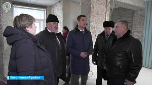 Масштабный ремонт в болотнинской школе №2 идёт полным ходом