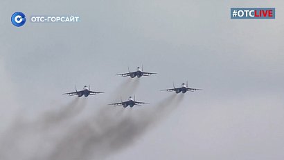 МиГ-29 в руках асов: авиационная группа «Стрижи» устроила небесное представление