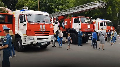 125 лет пожарной службе Новосибирской области