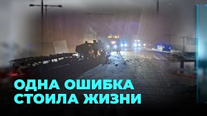 Водитель легковушки выехал на встречную полосу