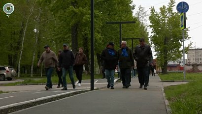 В "Обском" завершают строительство двухкилометровой "Тропы здоровья"