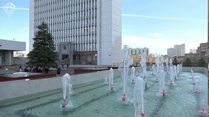 В Новосибирске открыли первый фонтан и начали реконструкцию "Бугаков-парка"