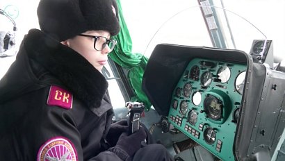 Кадеты посетили авиационную эскадрилью Росгвардии