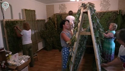 Волонтёры из Пашино помогают бойцам круглосуточно