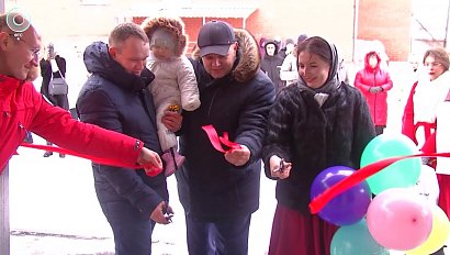Первый дом для бюджетников и детей-сирот сдали в Ордынском районе