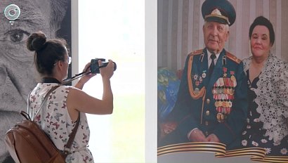 Фотопроект "Лица Победы" открылся в аэропорту Толмачёво
