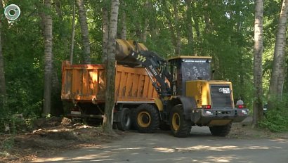 Убрали 800 тонн мусора в Кировском районе Новосибирска