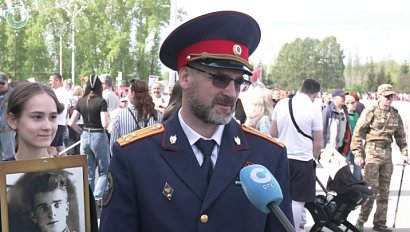 Бердск отпраздновал 81-ю годовщину Великой Победы